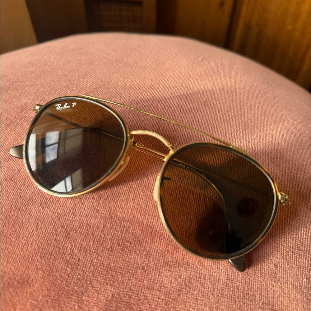 Ray-Ban Round Sunglasses Polarized 51mm - Picture 3 of 8